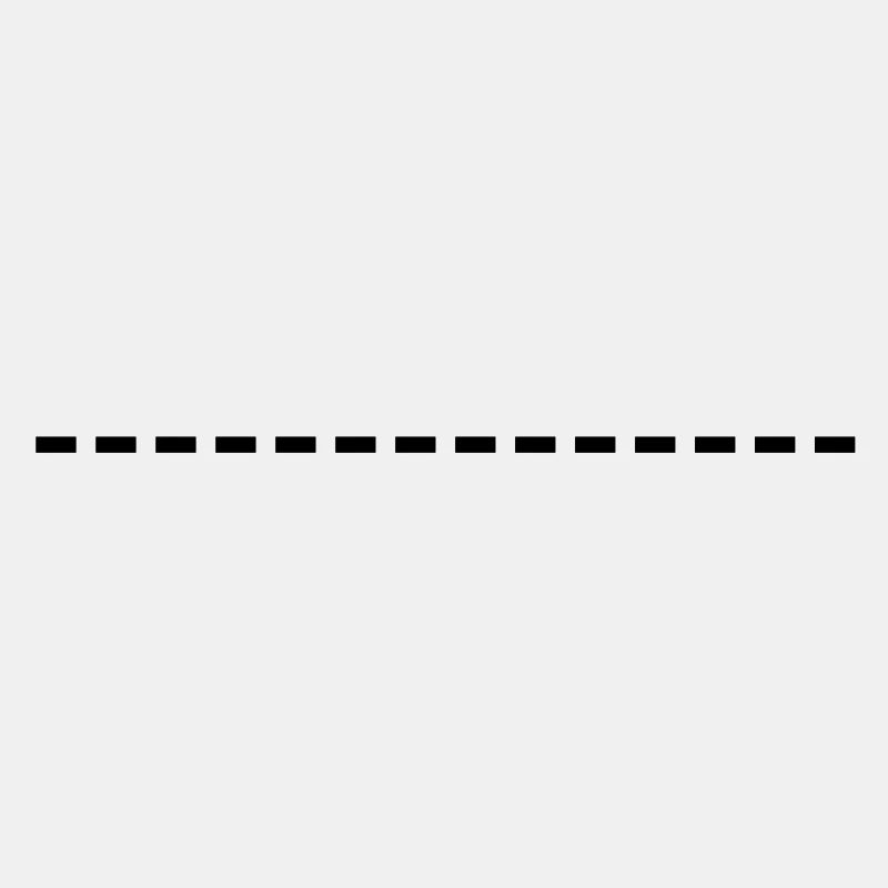 dashed line