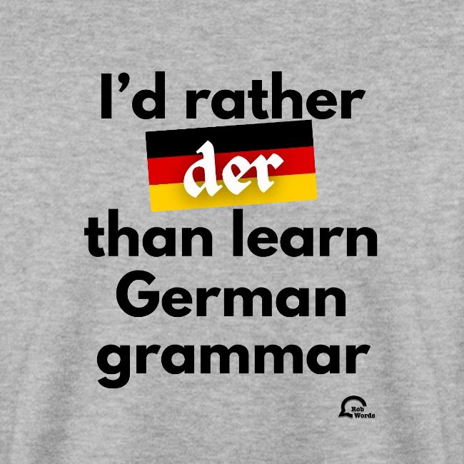 I'd rather "der"