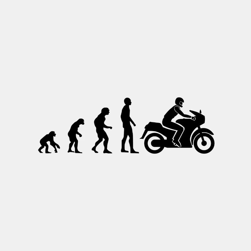 evolution motard biker motocyclisme