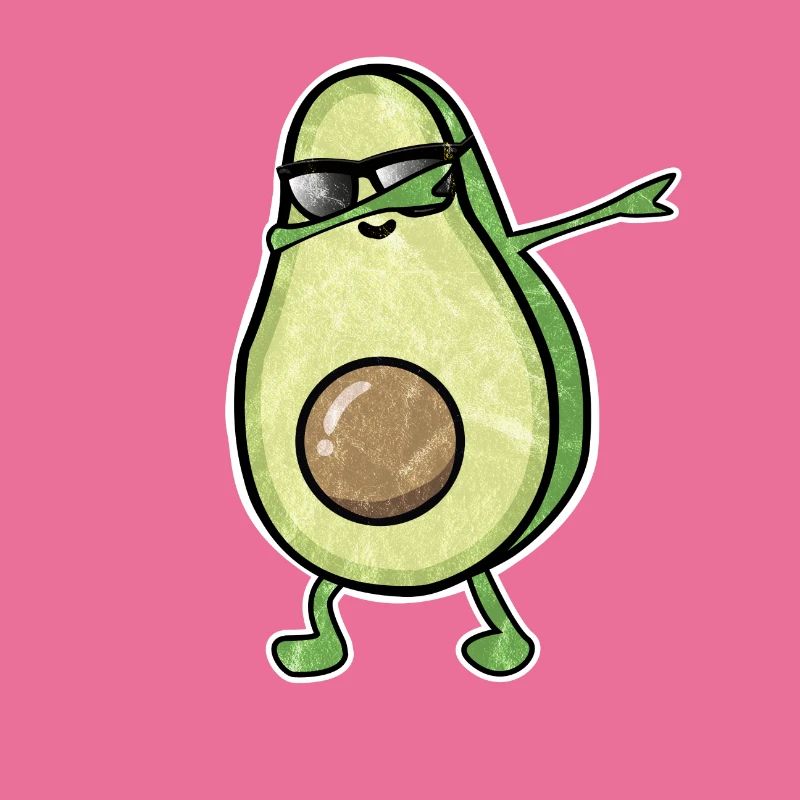 Avocado Dab Dabbing Dab Dance Dance Sunglasses