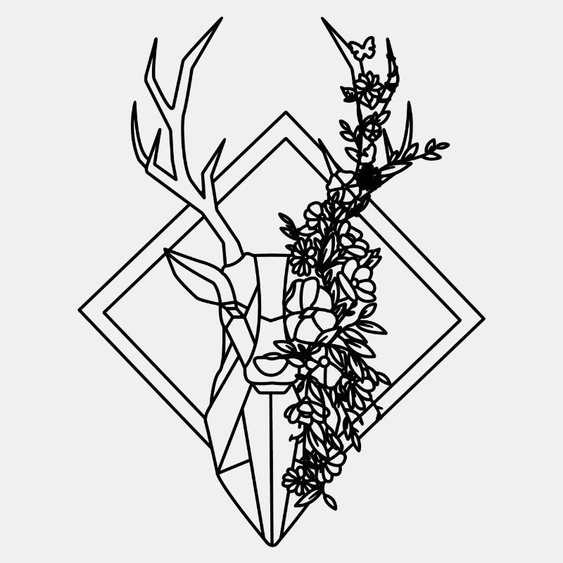 Rentiere - Hirsche