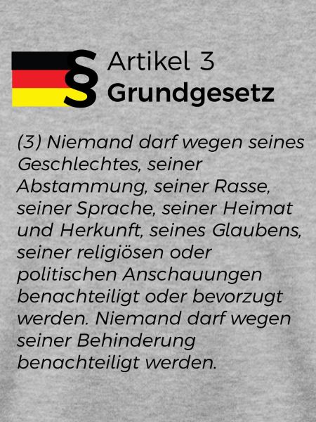 Artikel 3 Grundgesetz