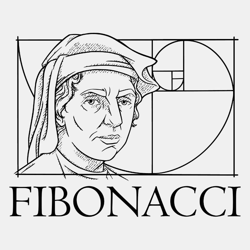Leonardo Fibonacci Mathématicien Math Series Suivre