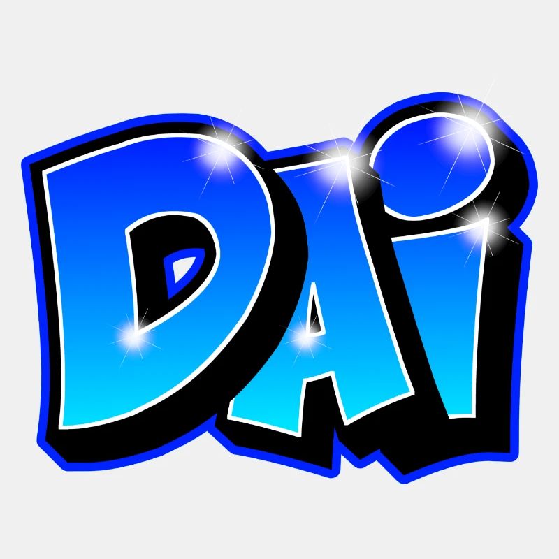 Graffiti "DAI" printable on any medium