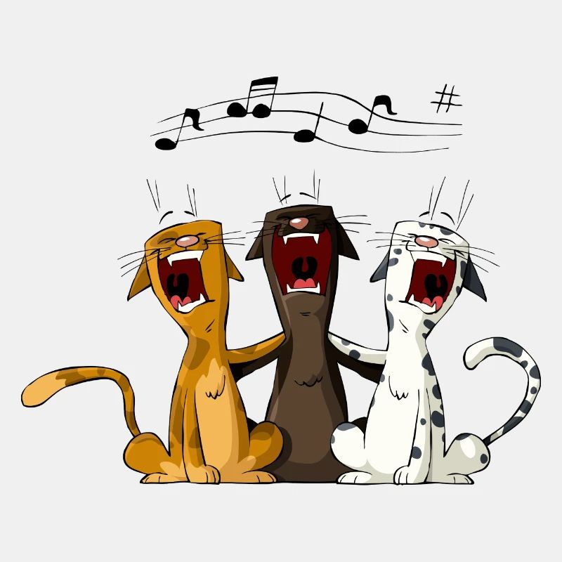 Singende Katzen