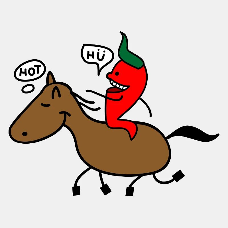 Pferd und Chilli