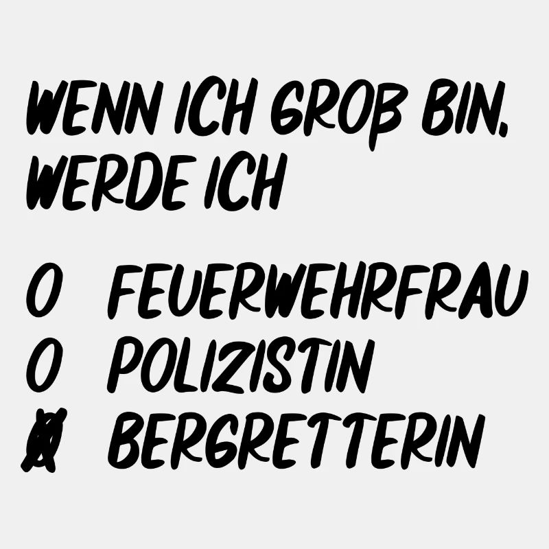 Ich werde Bergretterin