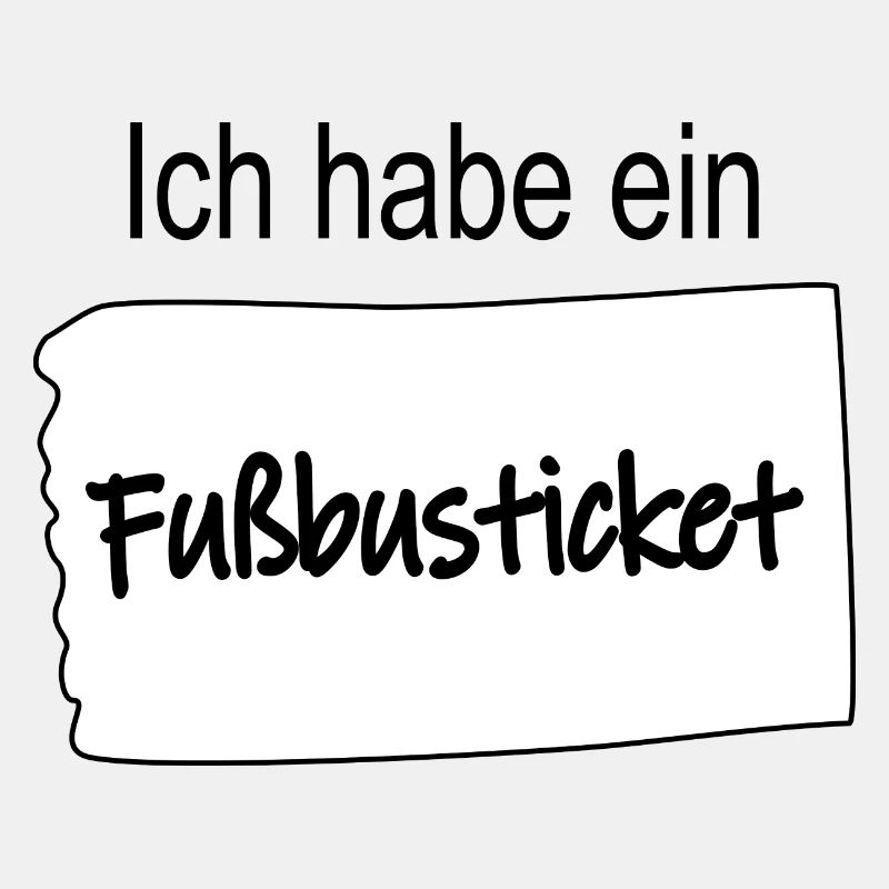Ich habe ein Fußbusticket