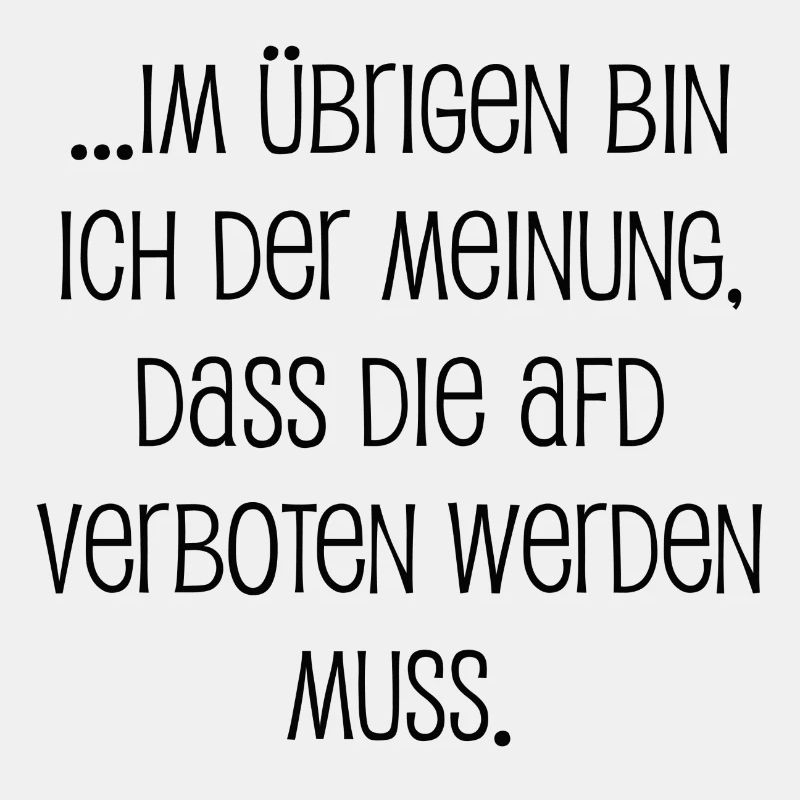 für AfD Verbot