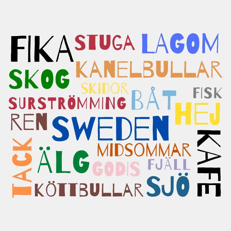 Wörter SWEDEN