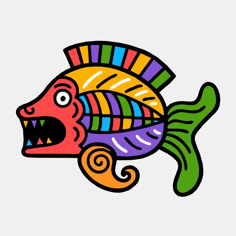 Kultur der Inkas, Fischsymbol