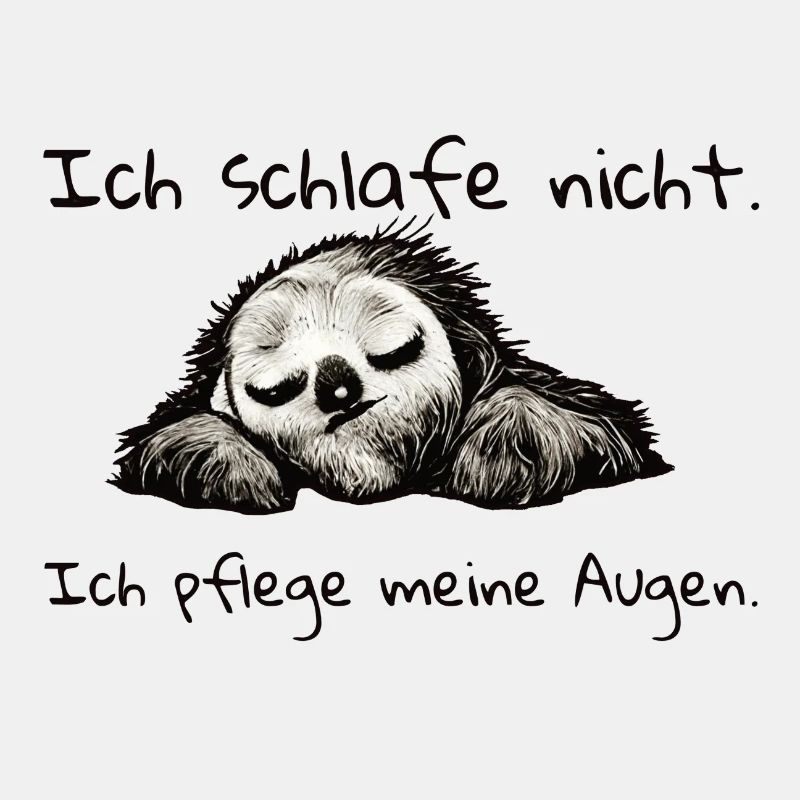 Faultier ich schlafe nicht