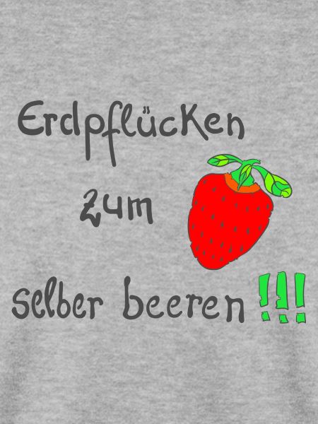 Erdpflücken zum selber beeren!!!