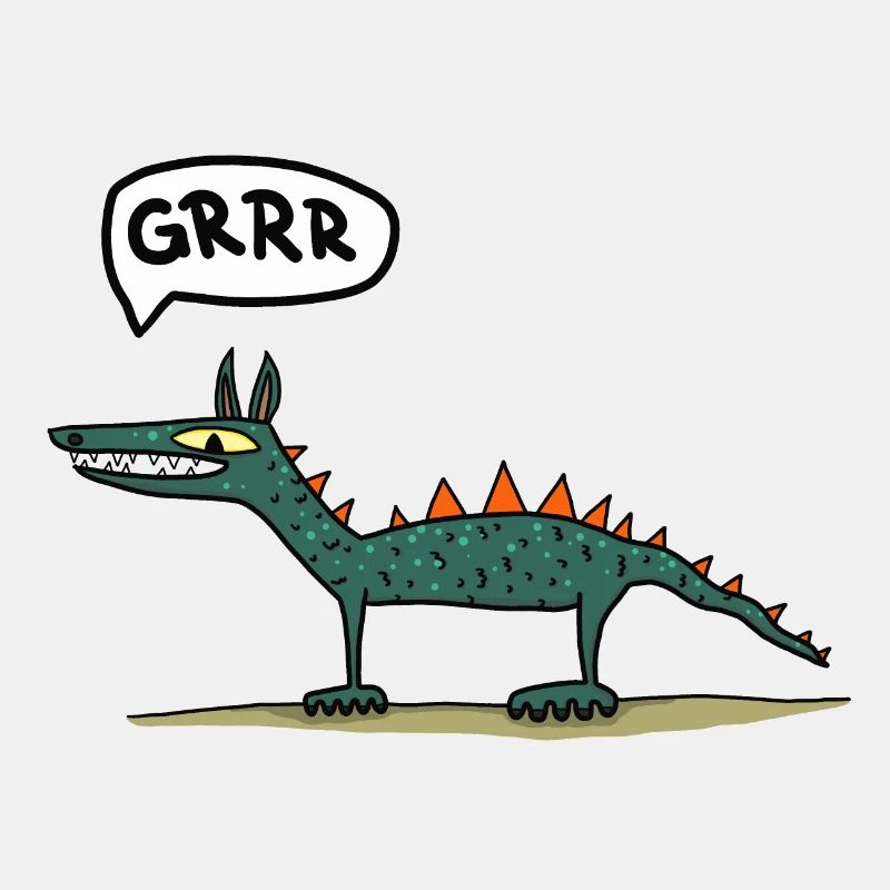 knurrender Drache