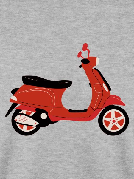 Rotes Motorrad