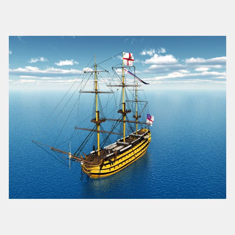 Historisches Segelschiff HMS Victory