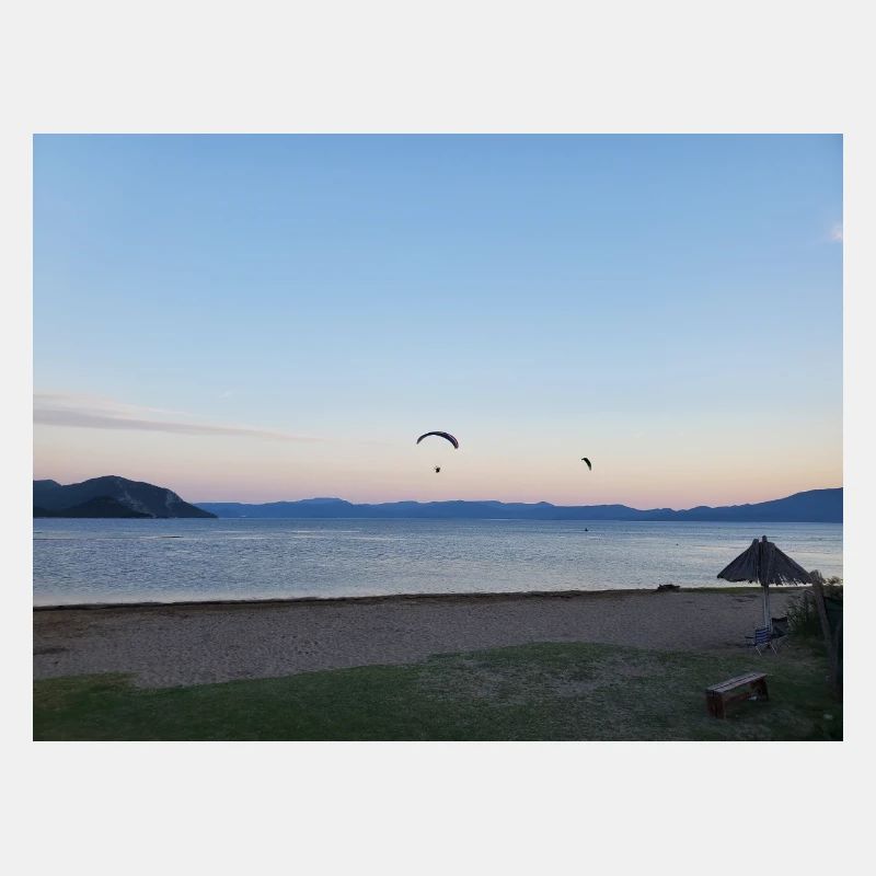 Vacances, Plage, Mer, Soleil, Coucher De Soleil