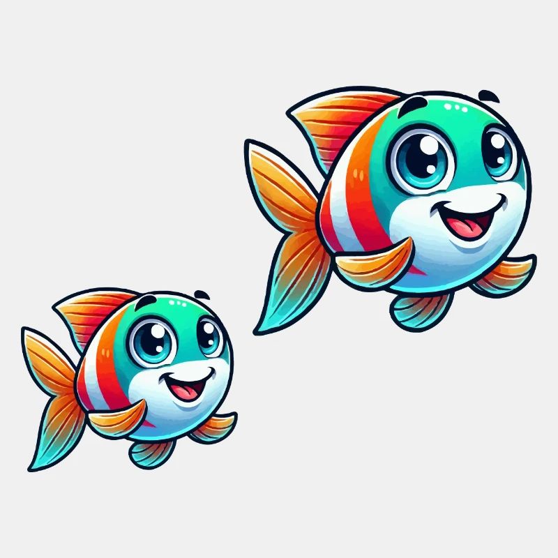 Fische Comic