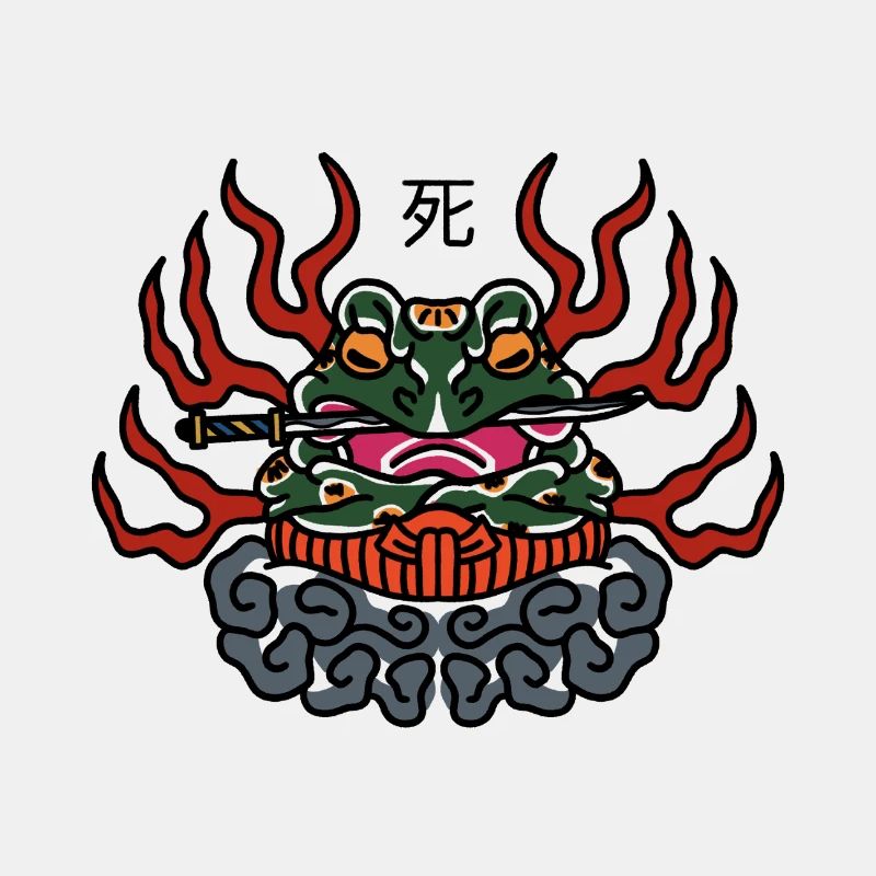 Samurai Frog