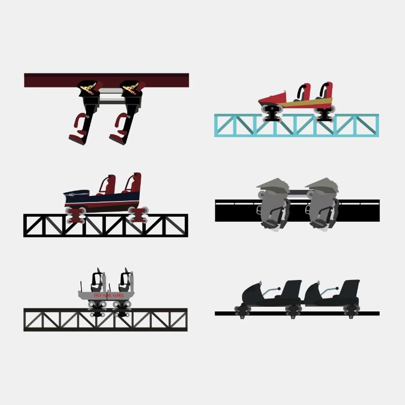 Thorpe Park Achterbahnwagen