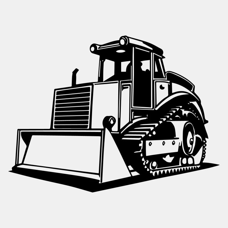 Bulldozer-Isolierung
