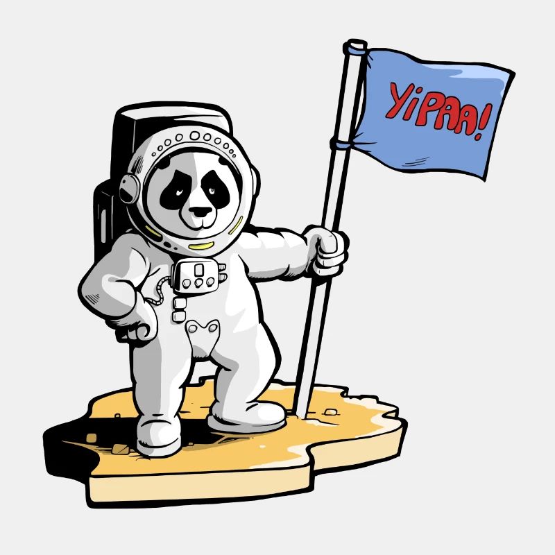 Panda Cosmonaute