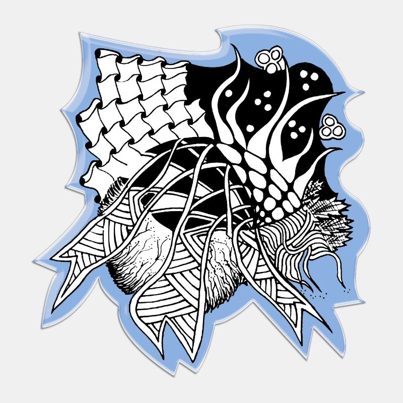 Zentangle Glas patterncontest