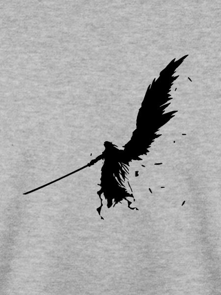Fantasy Langschwert Engel schwarz