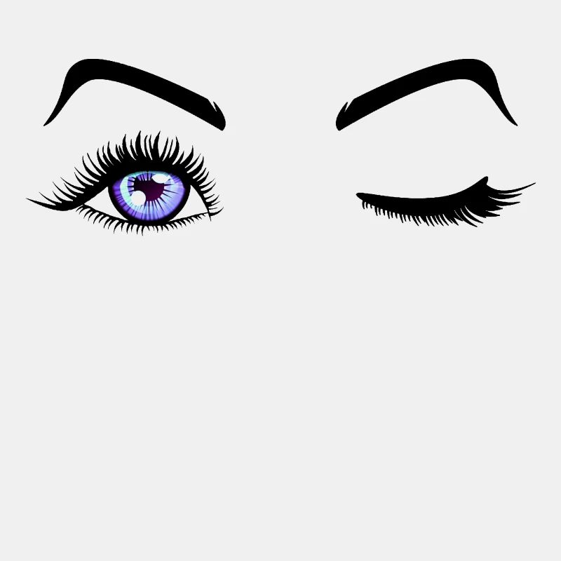 Beauté yeux cils un
