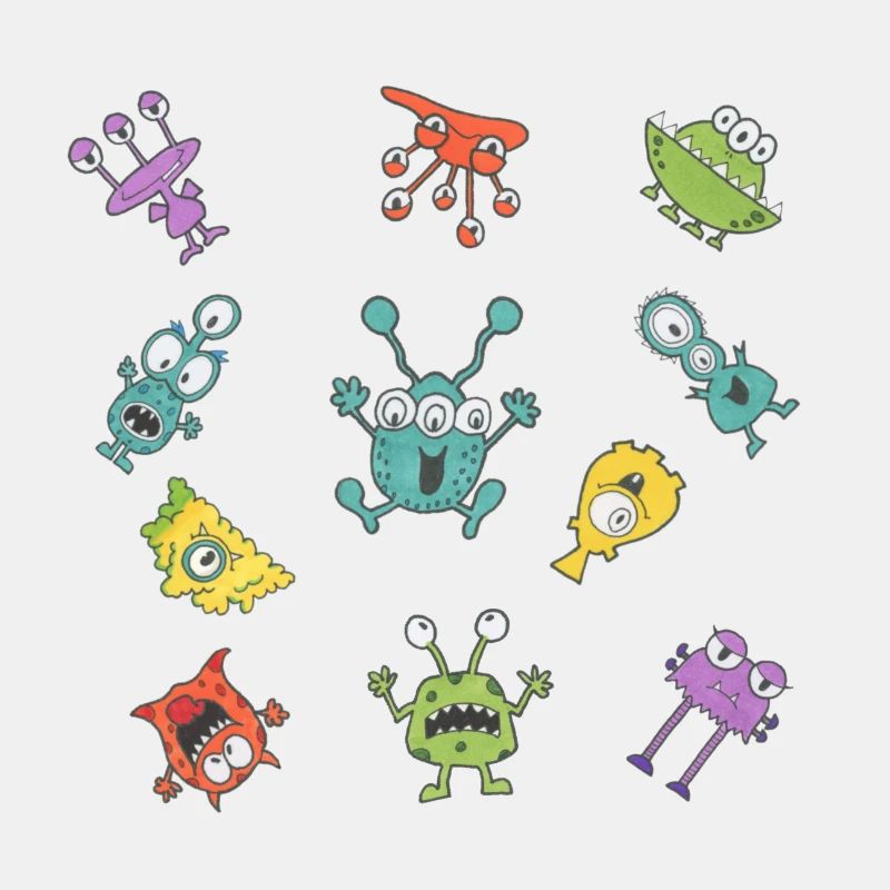 Monsters at random