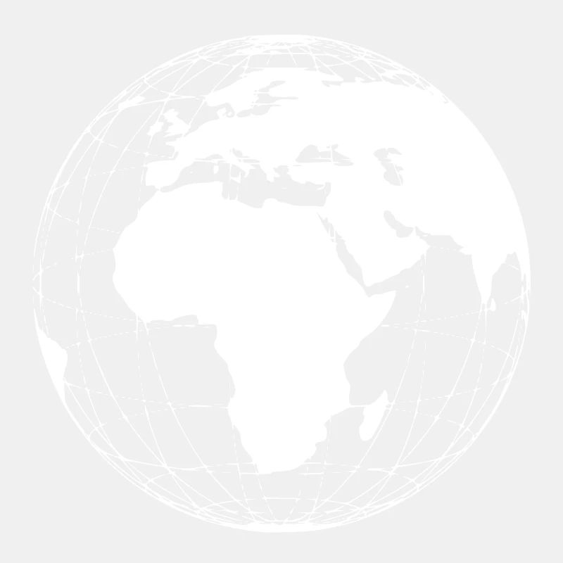 Globe - White Globe Planet Earth