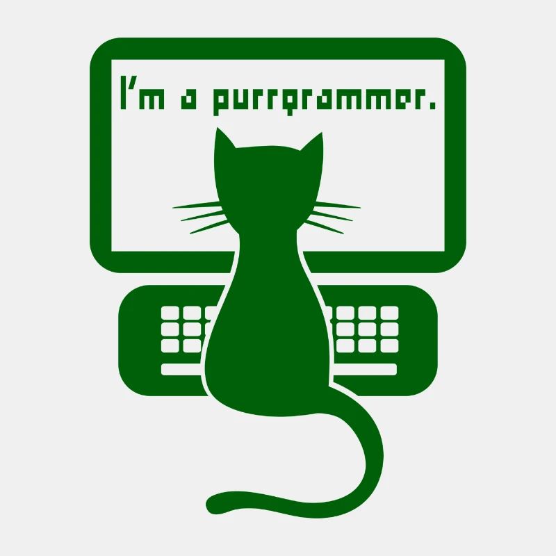 I`ma programmer cat gift