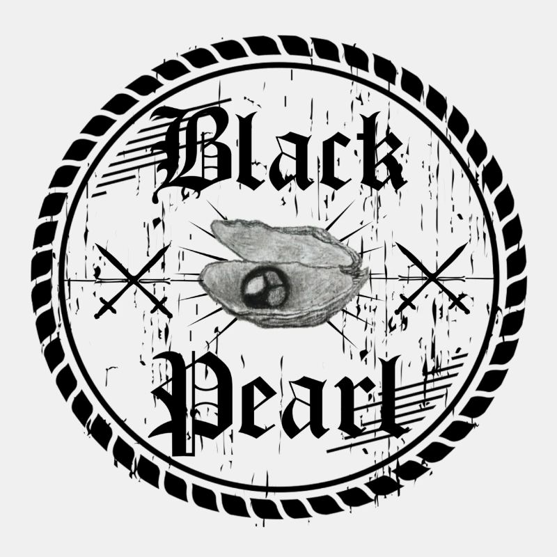 Pearl,Perle,Black,Schwarz,Geschenk,Geschenkidee,