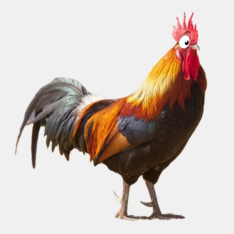 Comic Chicken Comic Rooster