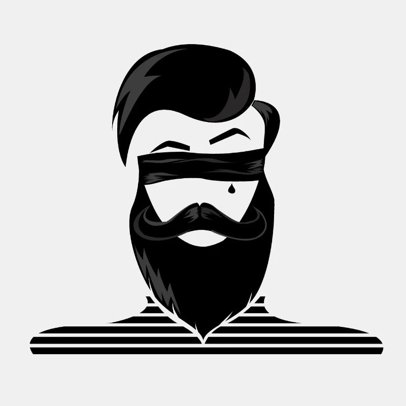 Bearded Man Mann mit Bart Seemann