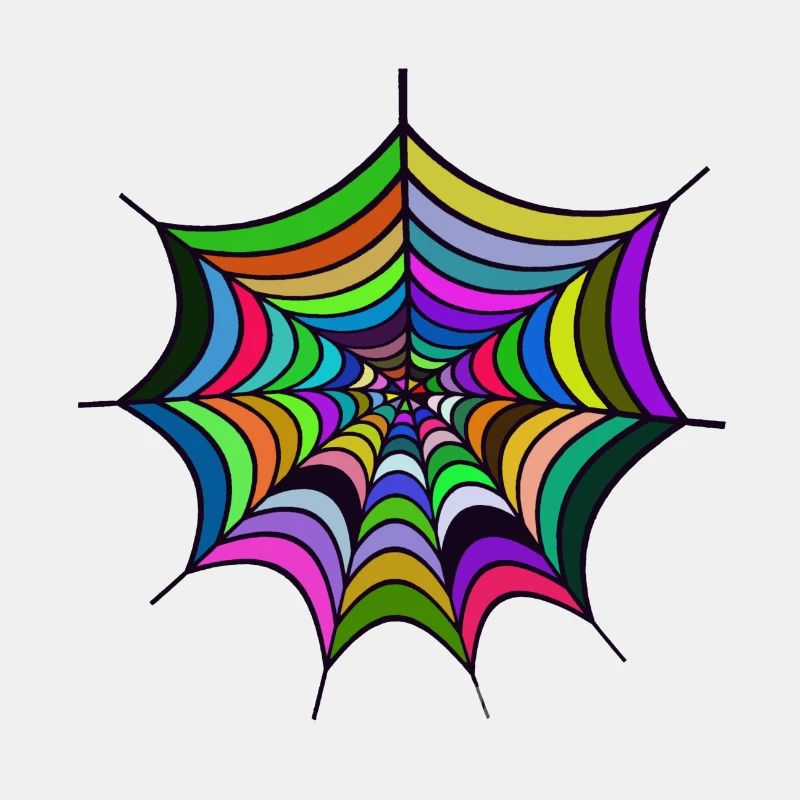 Color Spider Web gift Spiderman spider web