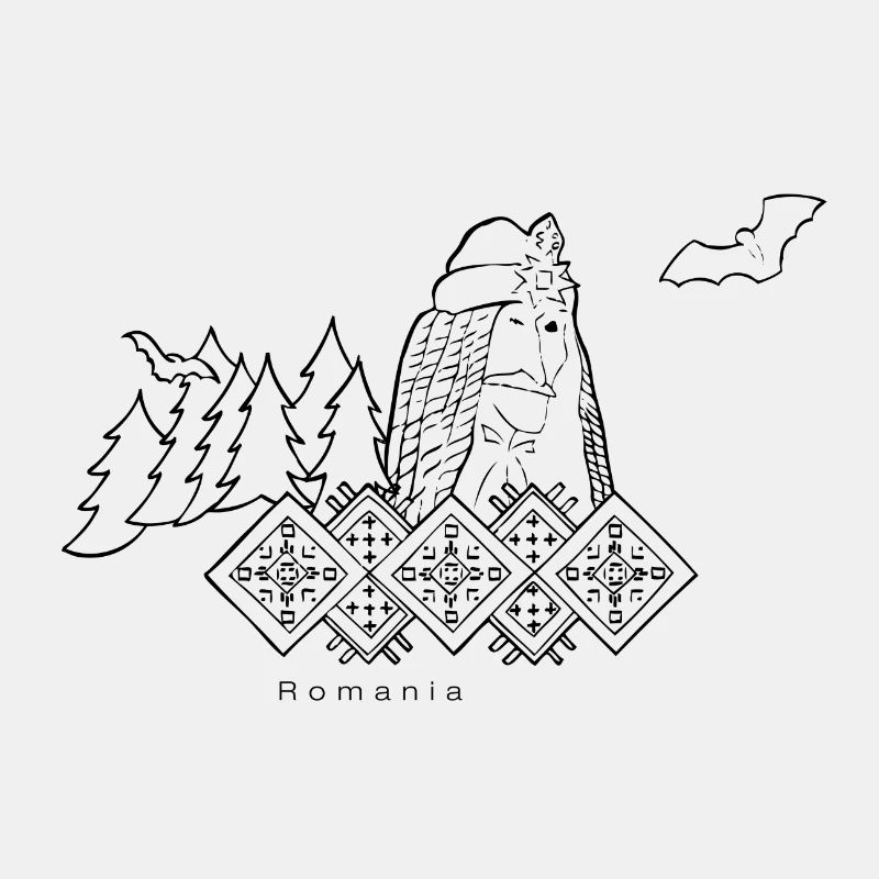 Rumänien Reise, schwarz