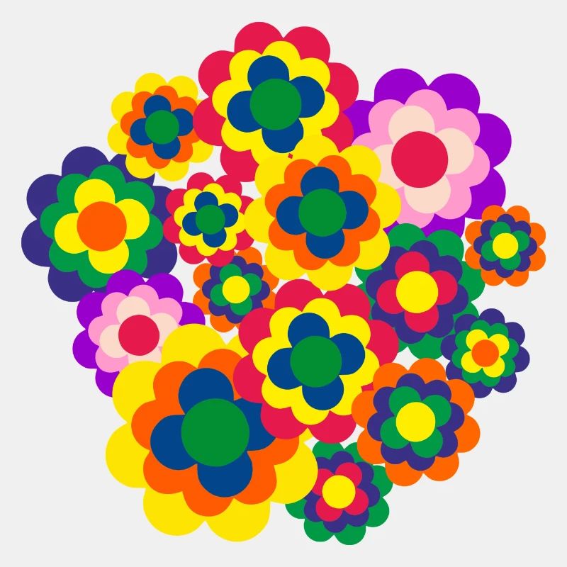 beaucoup plus de fleurs