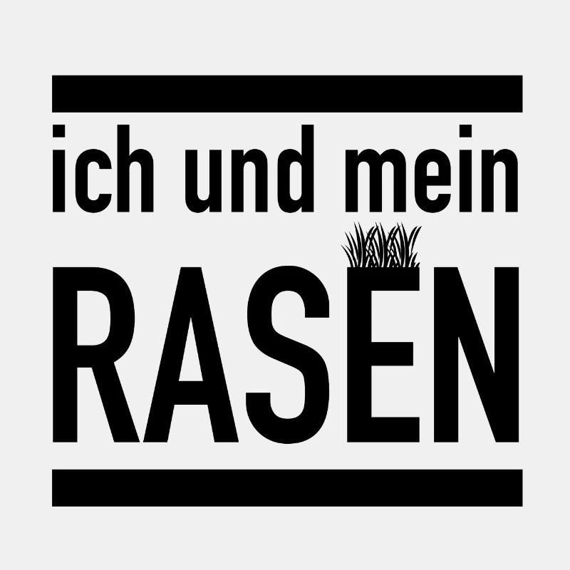 Ich und mein Rasen