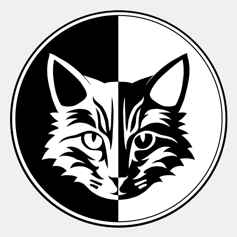 YinYang Katzenlogo 1