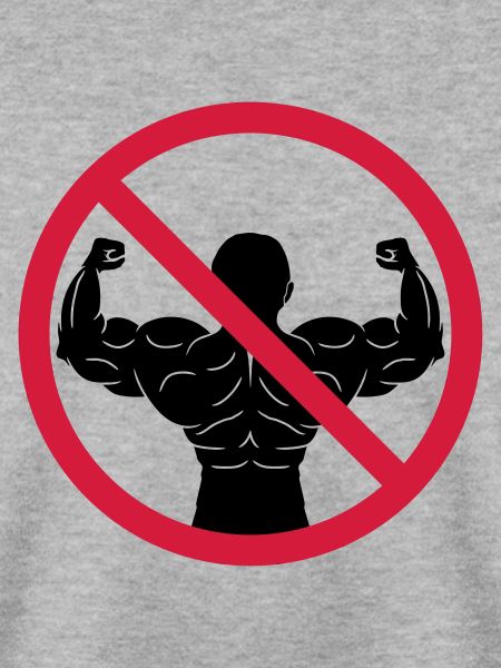 Keine Bodybuilder Verboten