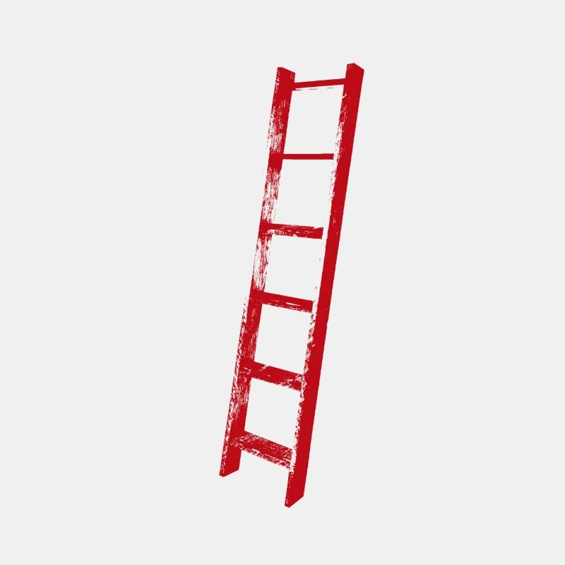 leiter rot Feuerwehrleiter