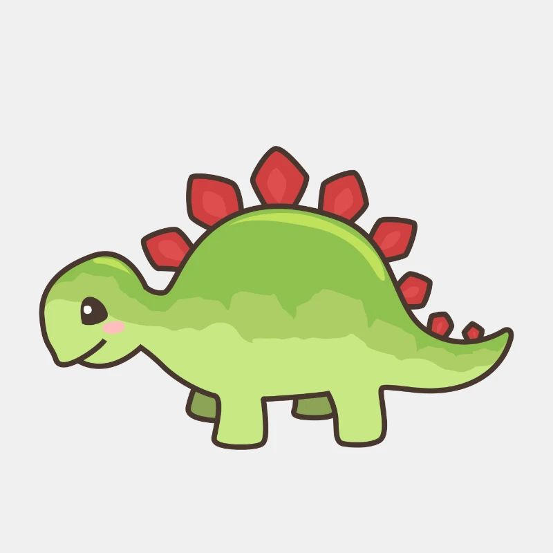 Dinosaurier-Drache Stegosaurus