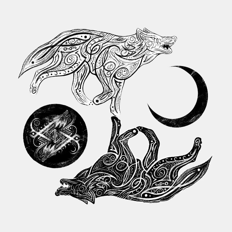 Hati und Skoll - Licht
