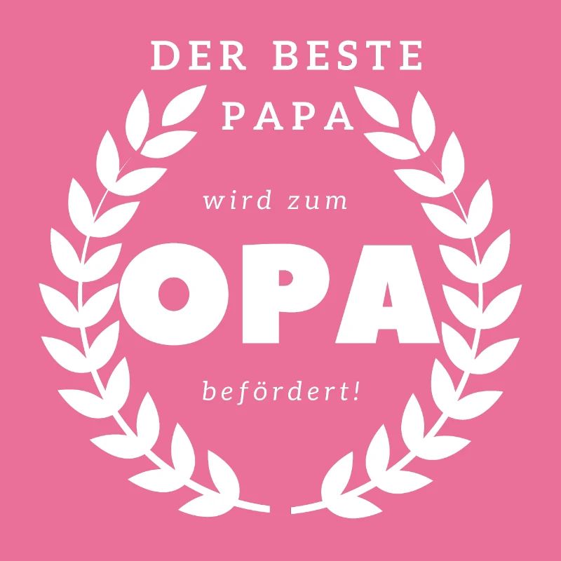 Der Beste Papa wird zum Opa befördert Geschenkidee
