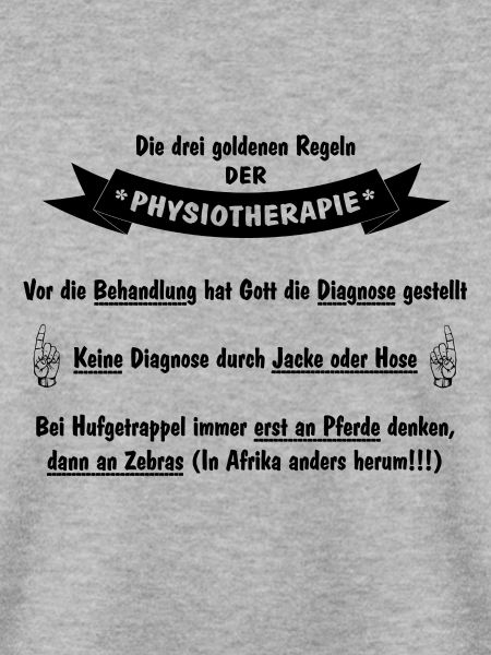 Regeln der Physiotherapie II