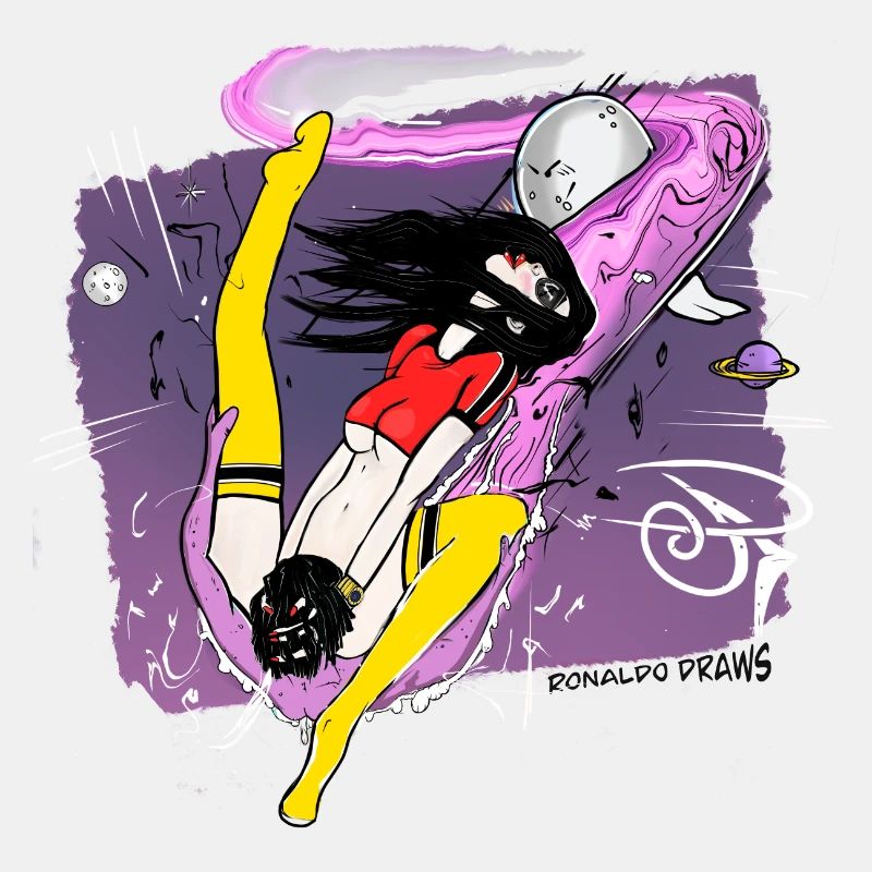 Chatte de l’espace