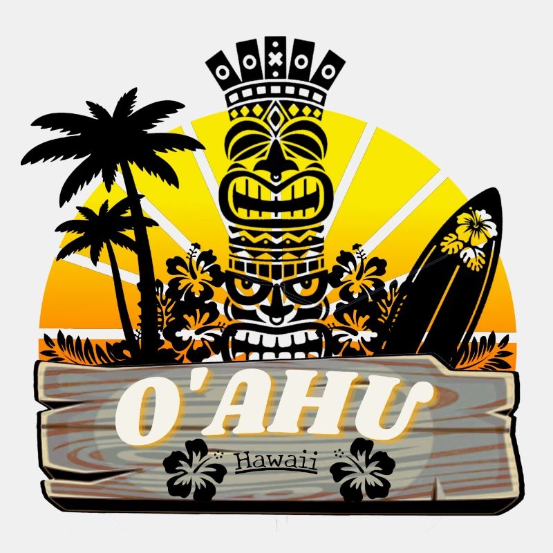O 'ahu Hawaii Logo