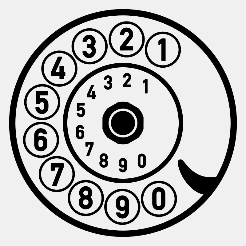 Dial Vintage Phone Call Retro Technologie