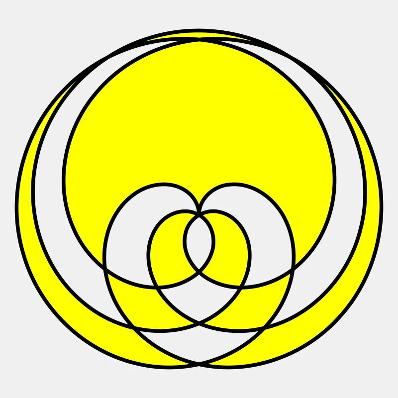 A curved heart